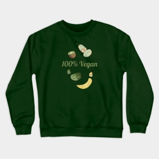 100% Vegan Crewneck Sweatshirt